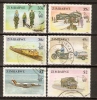 Zimbabwe  1990  Definitives  (o)  Transport Set (c) - Zimbabwe (1980-...)