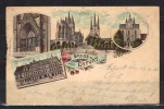 CPA - (Allemagne) Gruss Aus Erfurt (obl. 1900 - Des Défauts) - Erfurt