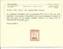 ITALY KINGDOM ITALIA REGNO 1921 BLP CENTESIMI 20 MLH CERTIFICATO OTTIMA CENTRATURA - BM Für Werbepost (BLP)