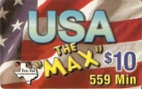 TARJETA DE ESTADOS UNIDOS DE USA THE MAX $10 - Otros & Sin Clasificación