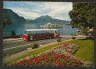 Lido-Bus Kurort Weggis Mit Pilatus Hertenstein 1974 - Weggis