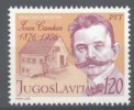 .1976 Jugoslavia, I Cankar , Serie Completa Nuova (**) - Neufs