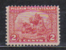 USA Scott 549  Pilgrim  2 Cents Value 1920 Mint No Gum - Nuovi
