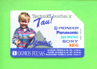 LITHUANIA - Urmet Phonecard As Scan - Lituanie