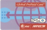 TARJETA DE ESTADOS UNIDOS DE AT&T DE GLOBAL PREPAID $20 (USA) - AT&T