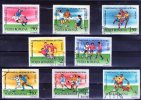 1990  COUPE DU MONDE DE FOOTBALL ITALIA 90  II  PHASE FINALE  MICH=4594/4601 - Used Stamps