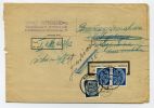 GENERALGOUVERNEMENT - SERVICE N°1 &10 PAIRE OBL. KRAKAU LE 28/4/42  - TB ET RR - Algemene Overheid