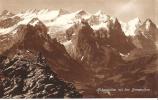Schweiz Suisse 1919: Hohenstollen Mit Den Berneralpen - Stempel ENGELBERG 6.VI.1919 - Lungern