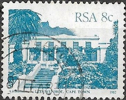 SOUTH AFRICA 1982 Architecture. - 8c Leeuwenhof, Cape Town FU - Used Stamps