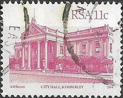 SOUTH AFRICA 1982 Architecture  - 11c City Hall, Kimberley  FU - Used Stamps