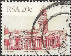 SOUTH AFRICA 1982 Architecture. - 20c Post Office, Durban FU - Used Stamps