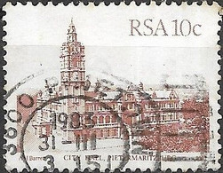 SOUTH AFRICA 1982 Architecture - 10c - City Hall, Pietermaritzsburg FU - Used Stamps