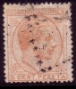 Edifil 191 Usado Alfonso XII 5 Cts Naranja De 1878,  Catalogo 16 Eur - Oblitérés