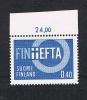 FINLAND  ASSOCIATION EUROPEENNE DE LIBRE ECHANGE  1967 ** MET BLADBOORD - Ungebraucht