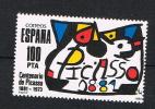 SPANJE  SCHILDERIJ PICASSO  1981 ** - Picasso