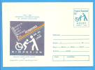 Association To Support Children With Disabilities ROMANIA Postal Stationery Cover 1992 - Handicaps