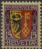 Kantonswappen  "Genève"  (Abart)      1918 - Unused Stamps