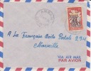 Afrique,Cameroun,Vallée Du Ntem,Ambam Le 17/10/1956 > France,lettre Par Avion,Colonies - Covers & Documents