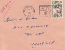 Afrique,Congo,Brazz     Aville  Le 06/02/1957 > France,lettre,Colonies,Mo     Yen  Congo Ses Chasses,éléphants - Briefe U. Dokumente
