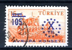 1959 - EUROPA UNION - TURKIA - TURKEY - Min Nr. 1625 - Used - ( F1607...) - Usati