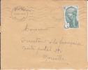 YAOUNDE - CAMEROUN - 1955 - AFRIQUE - COLONIES FRANCAISES - N°292 - LETTRE - Covers & Documents