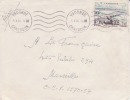 MFOUNDI - CAMEROUN -1956 - AFRIQUE - COLONIES FRANCAISES - N°301 - PONT SUR LE WOURI - LETTRE - Lettres & Documents