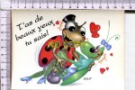 COCCINELLE  - BEETLES    -  Illustration  Humoristique -   T'as De Beaux Yeux Tu Sais ! - Insekten