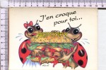 COCCINELLE  - BEETLES    -  Illustration  Humoristique -   J'en Croque Pour Toi .... - Insects