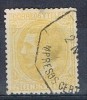 Sello 50 Cts Alfonso XII 1879, VARIEDAD Amarillo, Edifil Num 206 A º - Oblitérés