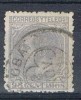 Sello 25 Cts Alfonso XII 1879, Trebol CORDOBA, Edifil Num 204 º - Gebraucht