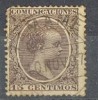 Sello 15 Cts Castaño Alfonso XIII 1889, Fechador TAMAMES (salamanca) Edifil Num 219 * - Used Stamps