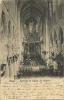 Diest : Intérieur De L'église St. Sulpice  ( Geschreven 1901 Met Taxe Zegel ) - Diest