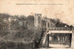 60 CHAUMONT EN VEXIN - Pont Du Chemin De Fer Et L'Eglise - Chaumont En Vexin