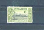 SIERRA LEONE - 1938 George VI 1s MM - Sierra Leone (...-1960)