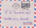 MARCOPHILIE - LIBREVILLE - GABON - 1956 - COLONIES - A.E.F - N°234 - AVION - LETTRE - Altri & Non Classificati