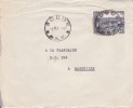 MARCOPHILIE - BOOUE ( Petit Bureau ) GABON - 1956 - COLONIES - A.E.F - N°234 - AVION - LETTRE - Andere & Zonder Classificatie