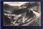 CPA DE MOREZ A  MORBIER -année1917  LES QUATRES VIADUCS DU CHEMIN DE FER - TRAIN DANS LA DESCENTE - Opere D'Arte