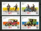 1988 Macao Trasporti Transport Mich.583/86 Set MNH** Tw23- - Unused Stamps