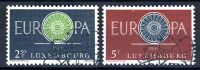 1960 - EUROPA UNION - LUSSEMBURGO - LUXEMBOURG -  Scott. Nr. 374/75 - Used - ( F1607...) - Used Stamps