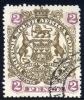 BSAC. Rhodesia 1896-97. 2d Brown And Mauve (no Dot). SACC 40, SG 43. - Altri & Non Classificati