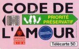 TELECARTE   CODE DE L'AMOUR   ( F872) - 1998