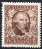 Austria 1922 Musicians - Composers 2.5 K Haydn MNH  SG 519 - Nuovi