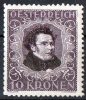Austria 1922 Musicians - Composers 10 K Scubert MH  SG 522 - Unused Stamps