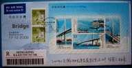 2009 HONG KONG STONECUTTERS BRIDGES MS REAL P-FDC - FDC