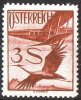 Austria 1925 Air 3S Plane & Bird MNH  SG 633 - Nuovi