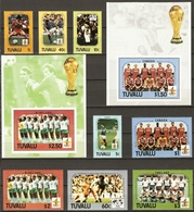 Tuvalu 1986 MiNr. 367 - 376 (Block 16-17) Football Soccer World Cup Mexico 8v+2bl MNH** 19.50 € - 1986 – Mexique