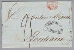 Bremen 1846-12-08 Brief Nach Bordeaux France - Vorphilatelie