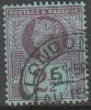 GRANDE-BRETAGNE - 1887-92 - QV "Jubilee" - 2 1/2d Obl 6 - Used Stamps