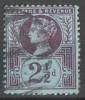 GRANDE-BRETAGNE - 1887-92 - QV "Jubilee" - 2 1/2d Obl 18 - Usati