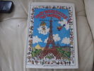 Gros Livre Cartonne Enfant Pop Up Tres Belles Scenes Tour Eiffel Etc - Non Classés